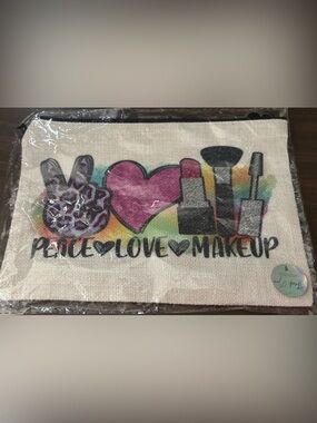 Makeup Bag   Canvas Pouch